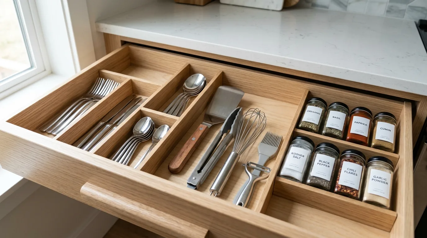 Use drop zones where clutter naturally lands inspiration for an organized home.